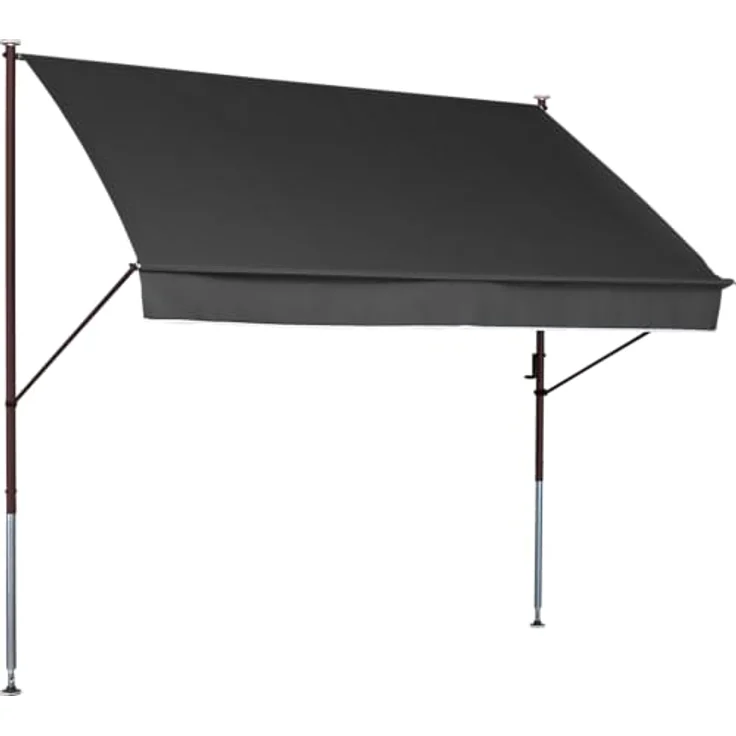 Klemmmarkise Style 200 cm Style anthrazit – Bild 2
