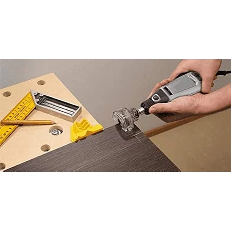 Dremel 546 Kreissägeblattern (Zubehörsatz für Kreissägevorsatz 670 mit 2 Trennscheiben 31,8mm zum Schneiden und Trennen von Holz, Laminate, Spanplatten, Sperrholz) – Bild 3