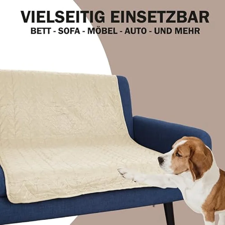 Haustiermatte - weiche warme Haustierdecken ÖKO-TEX 100 perfekt für Katzen bis große Hunde - S-XL - Steppdecke für Sofa/Bett - Schutz – Bild 3