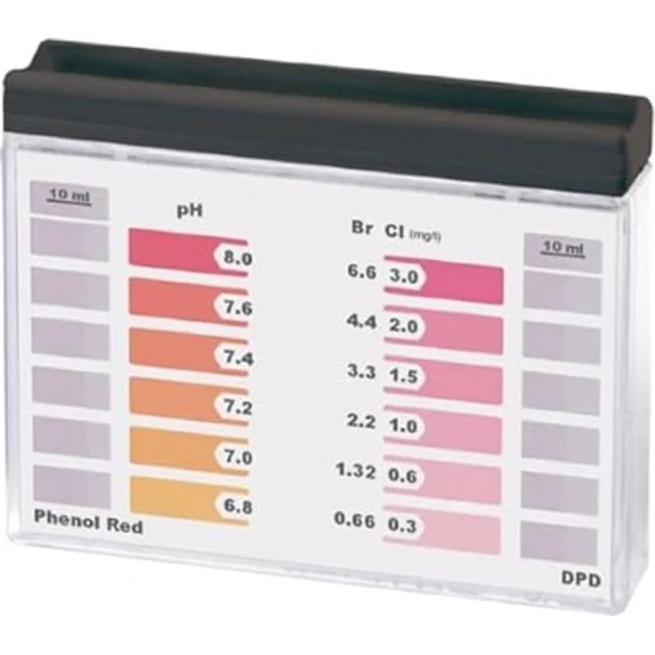 POWERHAUS24 Tester mit 200 Rapid Testtabletten, Chlor & pH-Wert, 100 DPD1 und 100 Phenol Red – Bild 3