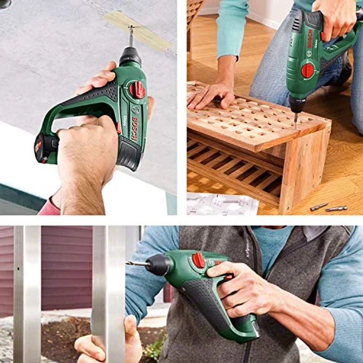 Bosch Akku Bohrhammer Uneo mit Spannbohrfutter (ohne Akku, 12 Volt System, max. Bohr-Ø Beton: 10 mm, im Karton) – Bild 3