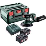 Metabo SXA 18 LTX 150 BL, Akku Exzenterschleifer 18V 150mm mit 2x 4,0Ah Akku, Ladegerät und metaBOX