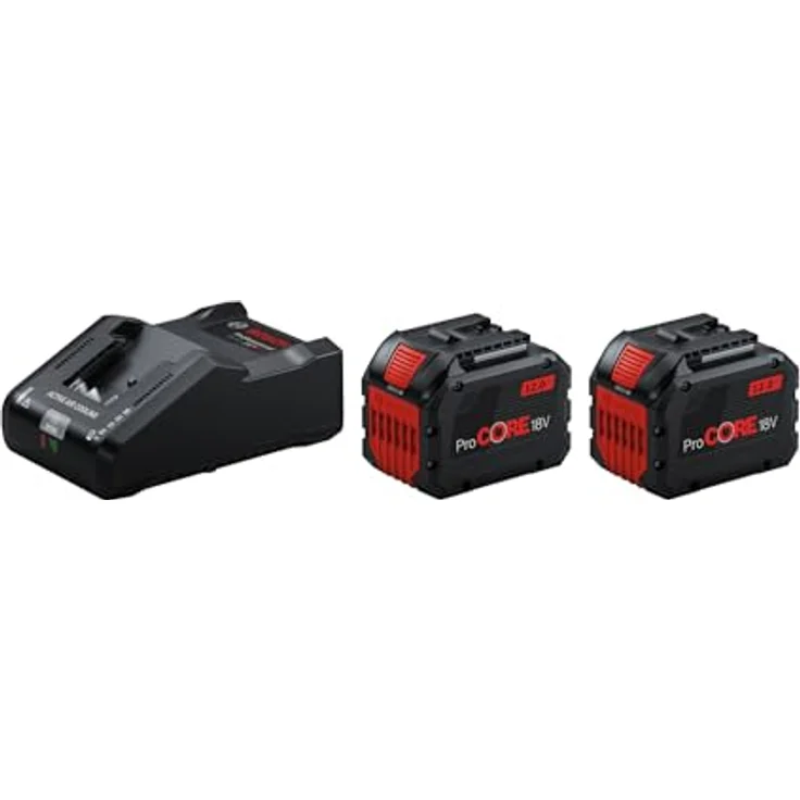 Bosch Professional 18V System Starter-Set, 2x ProCORE18V 12.0Ah Akkus mit COOLPACK 2.0 Technologie + Ultraschnellladegerät GAL 18V-160 – Bild 1