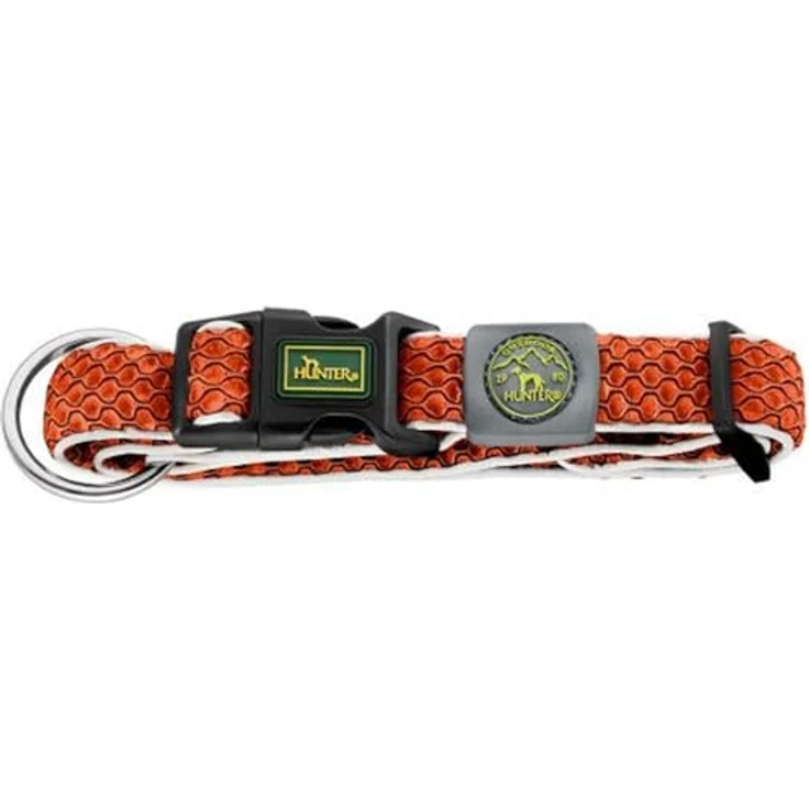 Hunter Hunde-Halsung Hilo Vario mit Zugentlastung braun L-XL – Bild 6