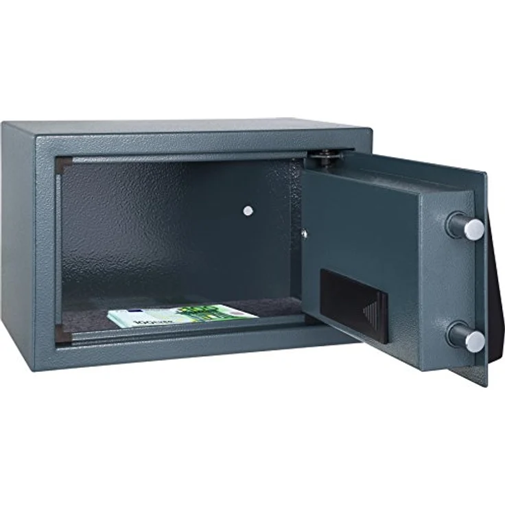 Elektronischer Safe Tresor mit Schlüssel und LED-Anzeige inkl. Batterien – Bild 4