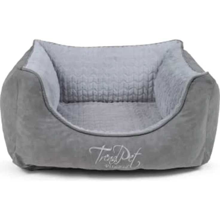 TrendPet VitaBed Style - Orthopädisches Hundebett, 60x50cm, Grau – Bild 1