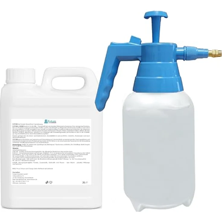 FUTUM Kakerlaken Spray, biozidfreie Formel auf Wasserbasis, 2 l, geruchsarm, brennt/ätzt nicht, für Innen- und Außenbereich – Bild 2
