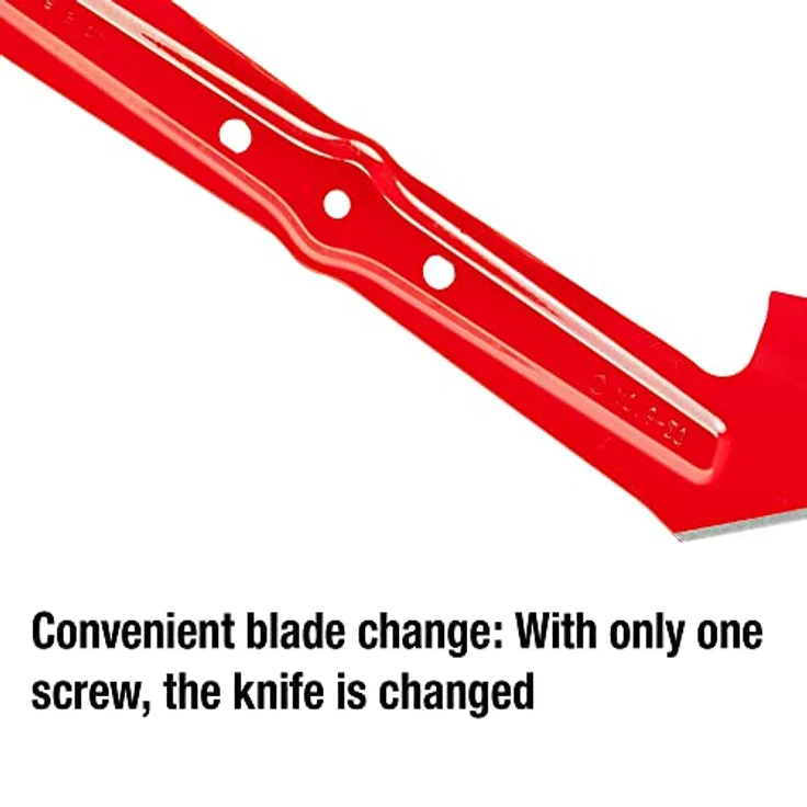 GARDENA Ersatzmesser: Rasenmäher-Messer für Elektro-Rasenmäher PowerMax 37 E, DuraEdge doppelgehärtetes Messer mit Präzisionsschliff (4016-20) – Bild 4