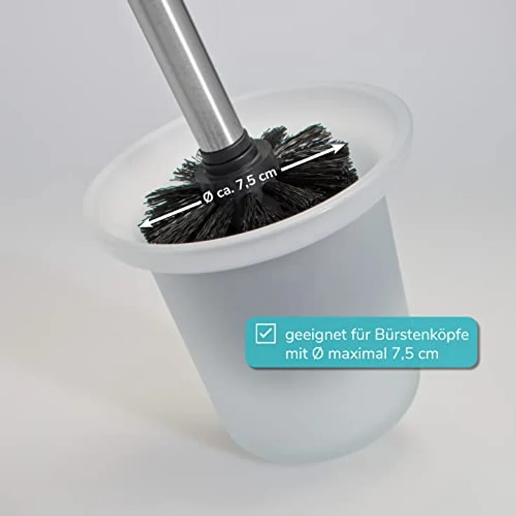 Bad-Serie Piazza - Ersatzglas für die WC-Garnitur Piazza Nr. 6739 – Bild 3