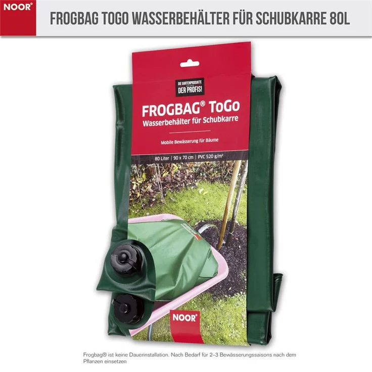 Noor Frogbag ToGo Wasserbehälter für Schubkarre 80l – Bild 5
