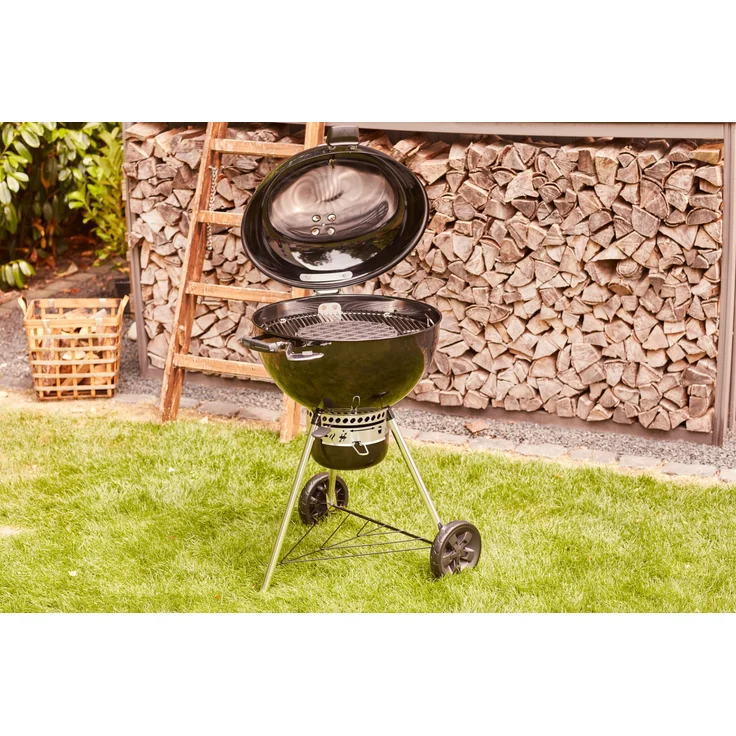 Weber Master-Touch GBS Premium E-5775 57cm Black Holzkohlegrill (17401004), Maße 100 x 65 x 76 cm, D Grillfläche 57 cm – Bild 4