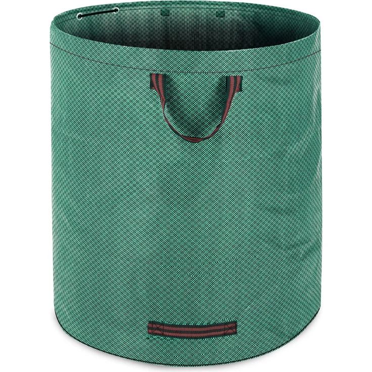 Deuba 2x Gartenabfallsack Laubsack 280 Liter = 560L | bis zu 50kg belastbar | zusammenfaltbar | Gartensack Gartentasche Rasensack – Bild 2