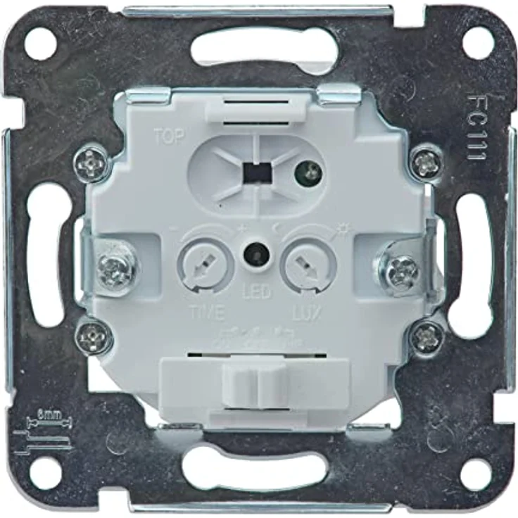 Milos Bewegungsmelder 160° Unterputz 2-Draht 250V, Ersetzt einen Lichtschalter LED 3-100Watt Weiß – Bild 3