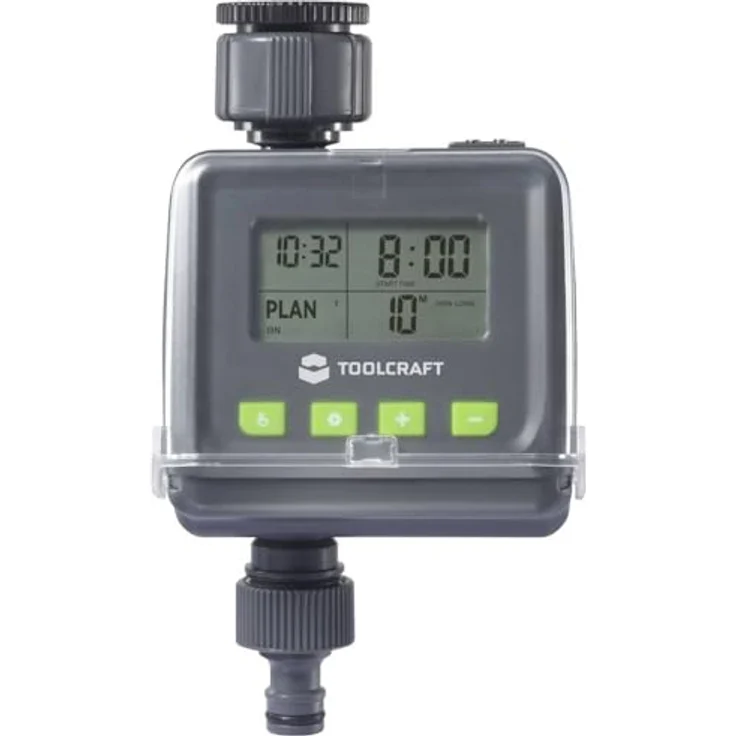TOOLCRAFT Bewässerungssteuerung Digitale Zeitschaltuhr mit Regensensor für Bewässerungsanlagen – Bild 2