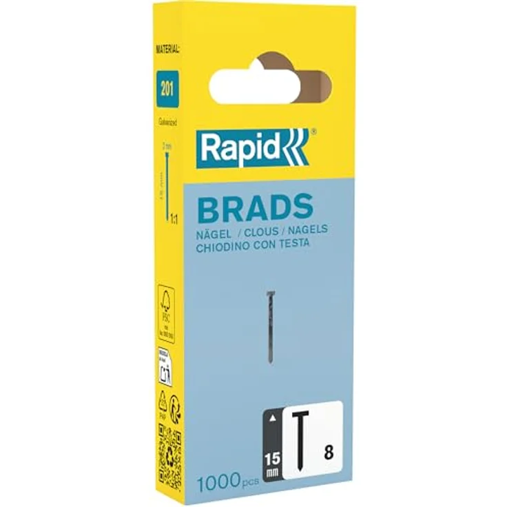 Rapid Nägel 8-15mm 1.000 Stück – Bild 7