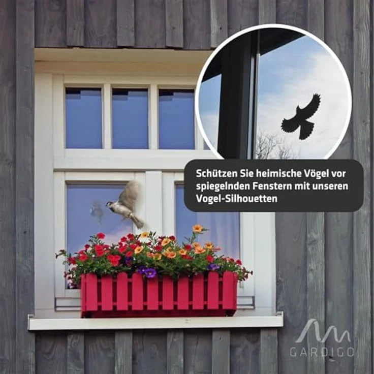 Gardigo Vogel Silhouetten 5 er Set – Bild 6