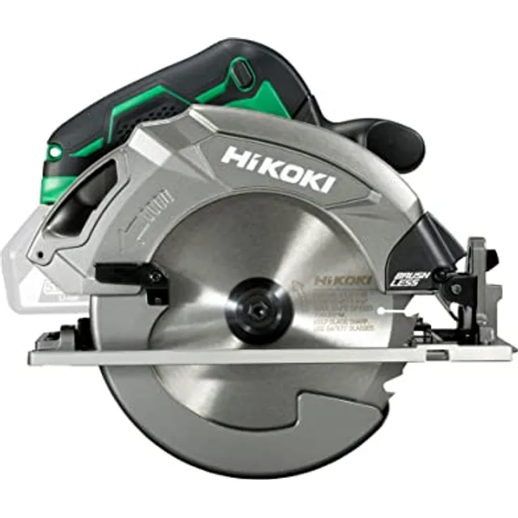 HIKOKI Akku Handkreissäge C1807DA (18V, Li-Ion, 190 mm Sägeblatt, Brushless, LED, Spindelarretierung, Transportkoffer, Sägeblatt, ohne Akku und Ladegerät)