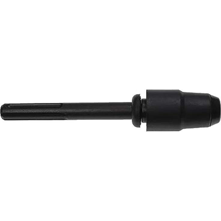 vhbw SDS-Max auf SDS-Plus Adapter, Bohrfutter-Adapter aus gehärtetem Stahl, schwarz, kompatibel mit Bosch Bohrhammer und Bohrmaschinen – Bild 1