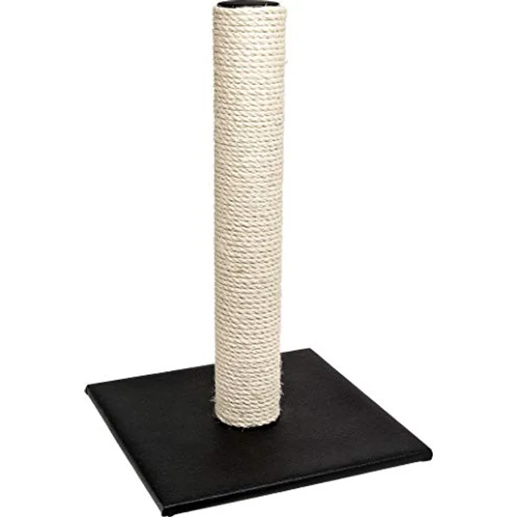 Flamingo 34602 Kratzbaum Lory Skai Schwarz 38x38x59cm