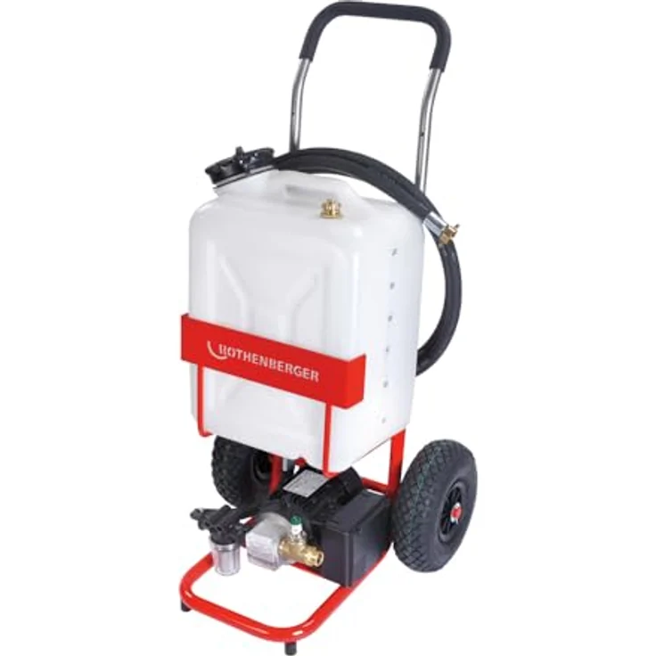 Rothenberger ROSOLAR Pump Solar Befüllpumpe (Solaranlagen befüllen, spülen oder entlüften, 35 l-min, 50 Hz) 1500000135 – Bild 2