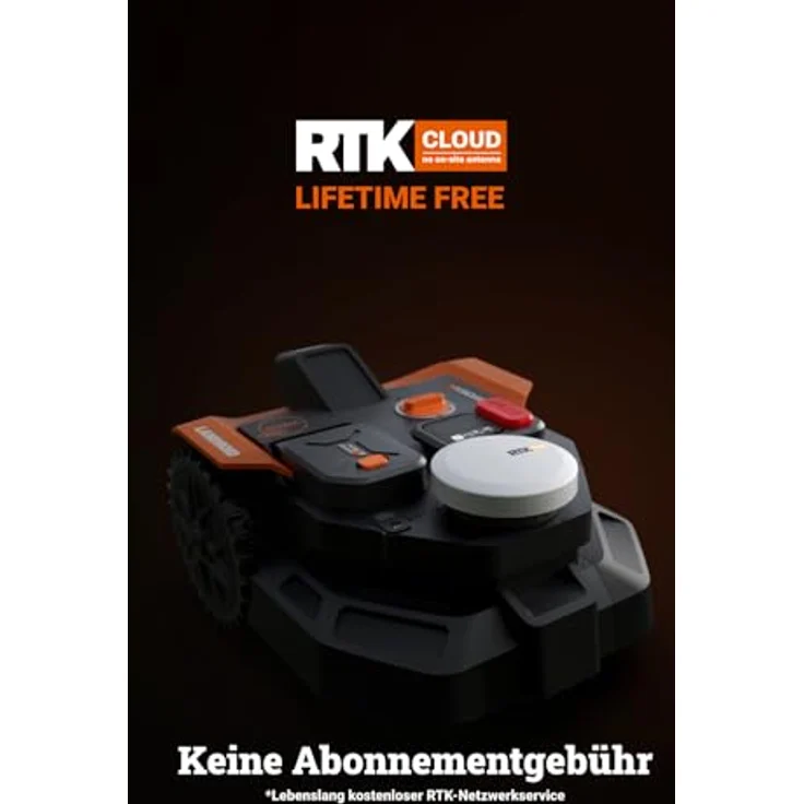 Worx Mähroboter S300 WR303E Landroid Vision Cloud, Hinderniserkennung in Echtzeit, RTK-Technologie, für Gärten bis 300 m² – Bild 6