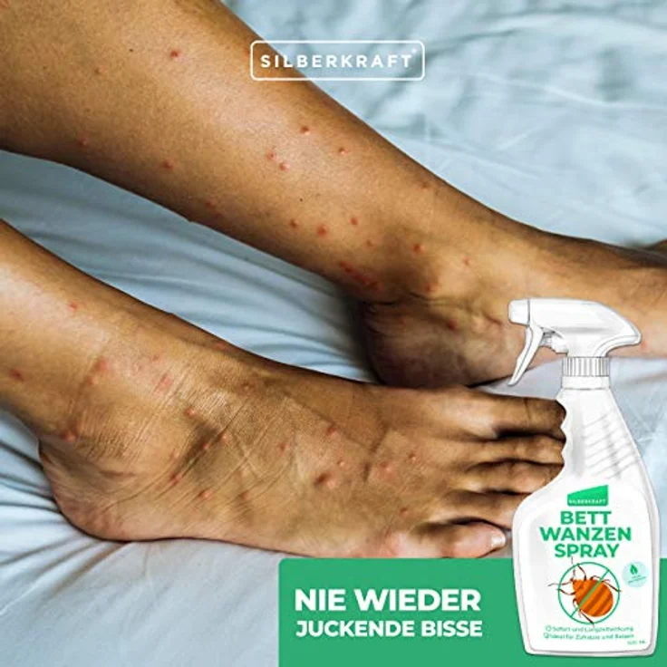 Silberkraft Bettwanzenspray 500 ml für Matratzen und Betten, effektiv Bettwanzen bekämpfen, hilfreiches Anti-Bettwanzen-Mittel gegen Bettwanzen und Ungeziefer – Bild 4