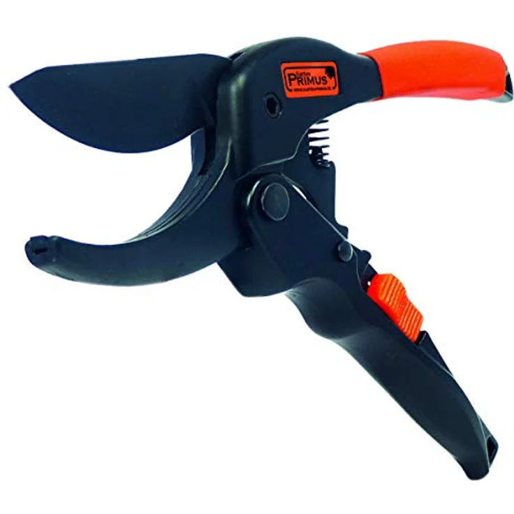 Garten Primus Garten-- PowerGleitschere, schwarz-orange, 22 x 5,5 x 1,6 cm, 01000 Links- und Rechtshänder klein – Bild 2