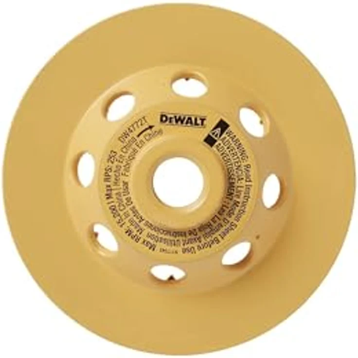 Dewalt dw4772t 4-Zoll XP Turbo Diamant-Schleiftopf – Bild 6