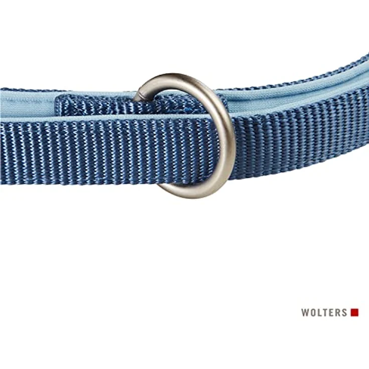 Wolters Hundeleine Professional Comfort, dreifach verstellbar, 2/3 Meter, riverside blue/sky blue – Bild 4