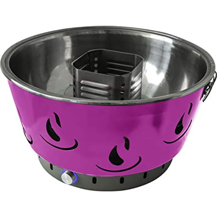 ACTIVA Grill Tischgrill AIRBROIL JUNIOR Pink, Holzkohlegrill mit Aktivbelüftung – Bild 2
