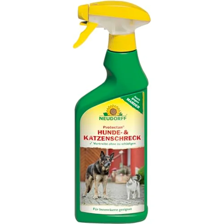 Neudorff Protectan Hunde- und KatzenSchreck – vertreibt effektiv störende Hunde und Katzen in Innenräumen und im Außenbereich, anwendungsfertig, 500 ml – Bild 1