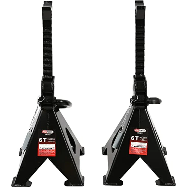 KS TOOLS Stahl-Unterstellbock mit Schnellverstellung, 6 t – Bild 1