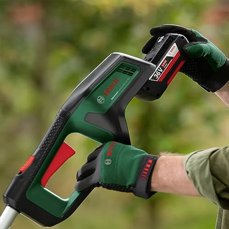 Bosch Akku-Freischneider AdvancedBrushCut 36V-23-750 (für anspruchsvolleres Freischneiden, 36-Volt-System, Schnittkreisdurchmesser: 33 cm (Faden), 23 cm (Messer), (ohne Akku) – Bild 5