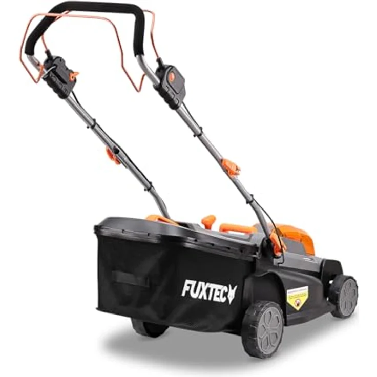 FUXTEC FX-E2RM43PRO Akku-Rasenmäher 40V (2x20V) mit 2x5Ah Akku & Ladegerät, Radantrieb, 43 cm Schnittbreite, 3-in-1 Mulchfunktion – Bild 12