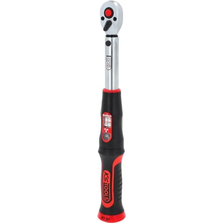 KSTOOLS 1/4 Infinitool Ratschen-Drehmomentschlüssel, 5-25 Nm mit Mikrometerskala und ergonomischem 2-Komponentengriff – Bild 7