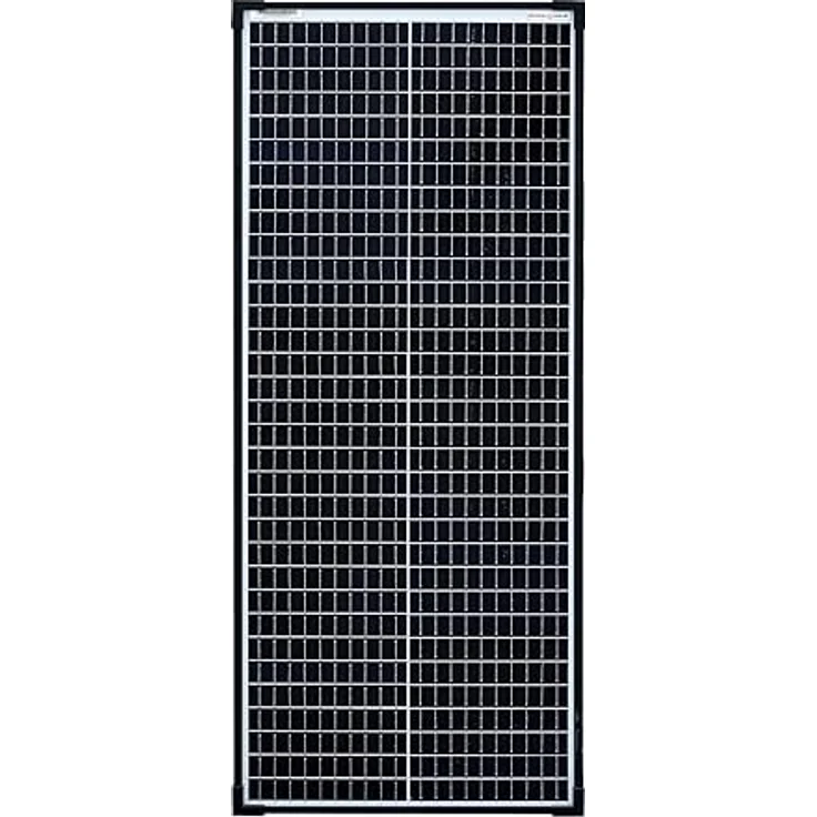 enjoy solar® Solarpanel 80W 36V, monokristallines Solarmodul mit 182mm PERC-Zellen und schwarzem Rahmen, IP65, TÜV-zertifiziert, 0% MwSt. – Bild 1