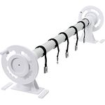 Zelsius - Aluminium Aufrollsystem, für Solar und Pool Planen und Abdeckungen von 300 bis 570 cm, Above Ground Poolaufroller