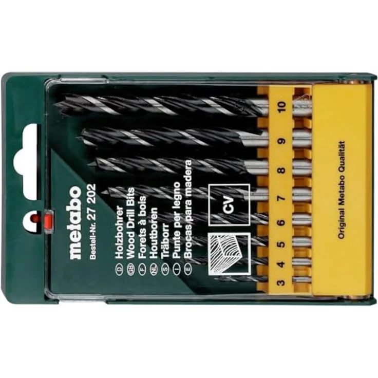 Metabo 627202000 Holzbohrer-Kassette 8-teilig – Bild 2