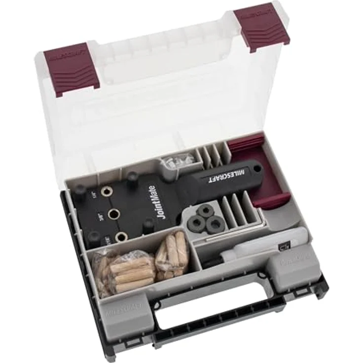 Milescraft Dowel Jig Kit Dübel Set inkl. Dübelautomat und Zubehör – Bild 4