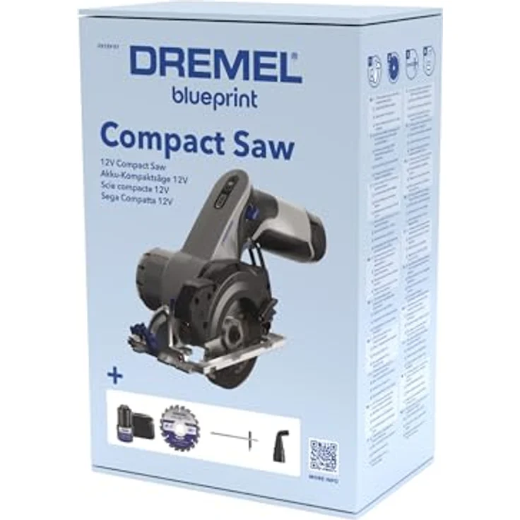 DREMEL Akku-Handkreissäge mit Laserführung, Parallelanschlag und Absaugvorrichtung – Bild 10