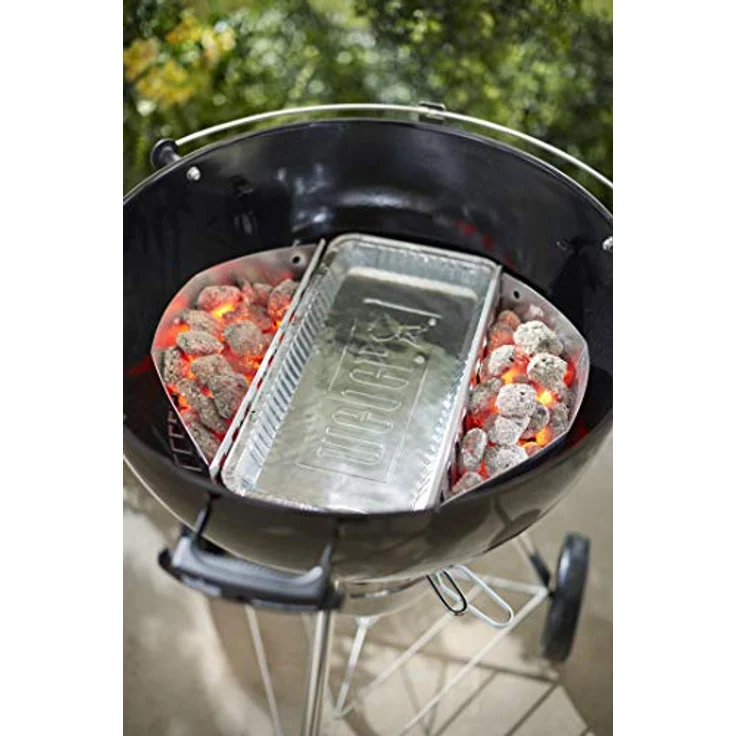 Weber 6454 Alu-Tropfschalen 22 x 42 cm, 5 Stck, Einwegschalen, Fettauffangschalen – Bild 5