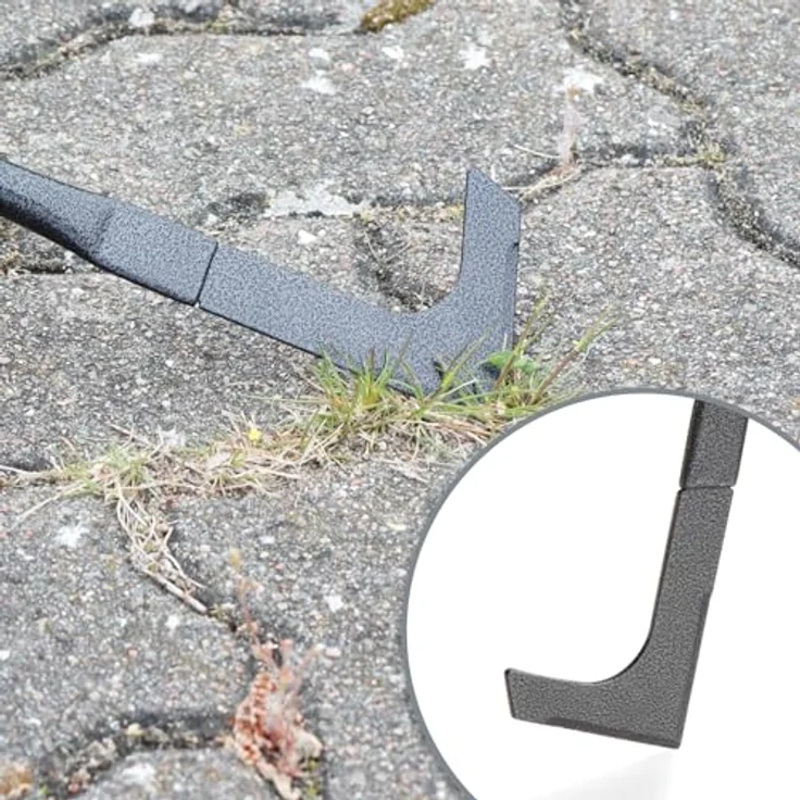 com-four® 6-teiliges Garten-Werkzeug-Set - Gartenset mit Doppelhacke, Kleingrubber, Fugenkratzer, Handrechen, Blumenkelle - Gartenwerkzeug für Pflanzen und Gartenarbeit (6-teilig Gartenset) – Bild 5