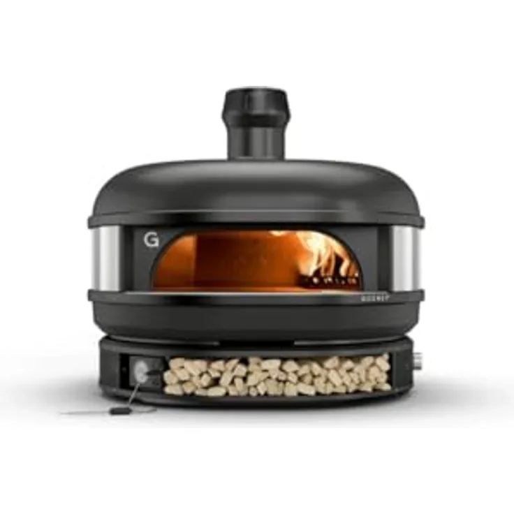GOZNEY° Gozney Dome Pizzaofen, Dual-Fuel mit 500 °C Temperatur, inkl. Cordierit-Steinplatte und Gasbrenner