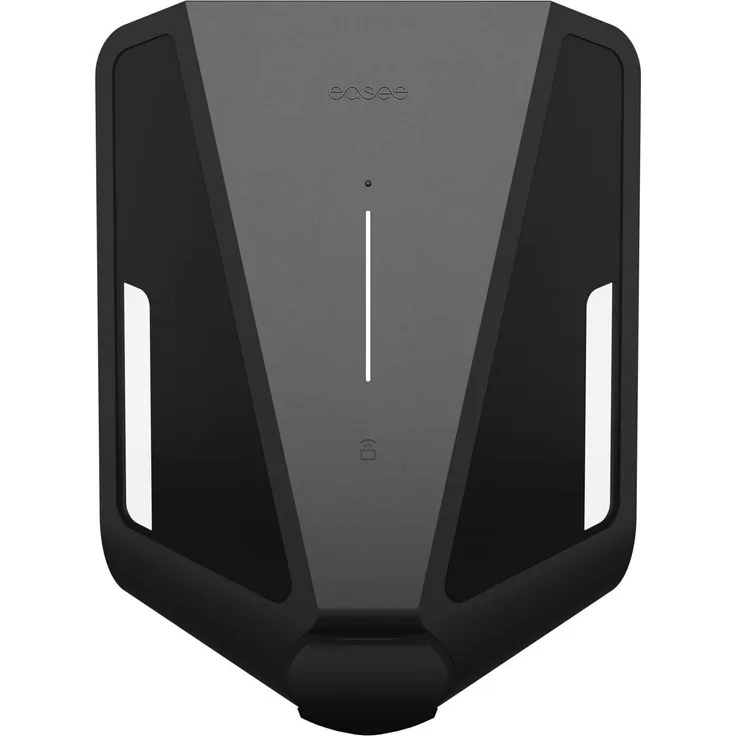 Easee Charge Max, Elektroauto Ladestation in Schwarz, 22 kW, WLAN, RFID-Zugangsschutz, IP54