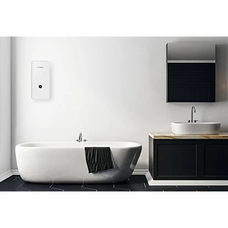 Bosch Tronic Advanced Aquastop Durchlauferhitzer, 15/18/21 kW, Solarfähig, Internetfähig nachrüstbar, druckfest, multifunktionales LED-Display, Energieklasse A – Bild 5