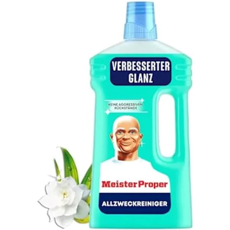 MEISTER PROPER Frühlingserwachen Allzweckreiniger, 1 Liter Flüssigreiniger für glatte Oberflächen, entfernt Schmutz und Fett, ohne aggressive Rückstände – Bild 4