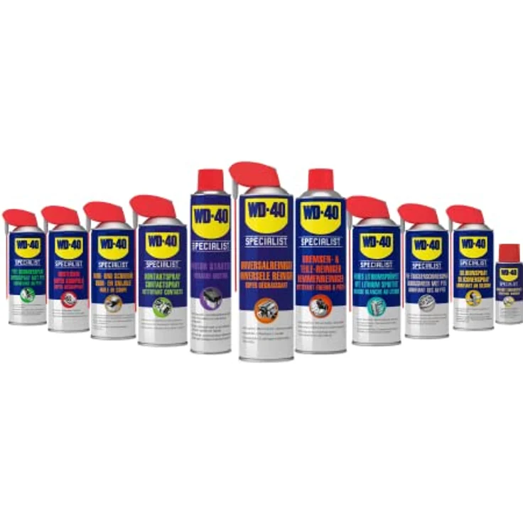 WD-40 Universalreiniger 'Specialist', 250 ml, schnell wirkend und rückstandsfrei, entfernt Öl, Fett und Schmutz – Bild 5