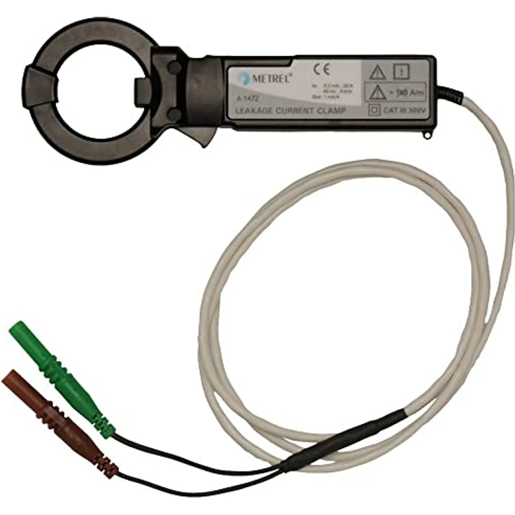 Metrel Multimeter Differenz-/Leckstromzange, Hochauflösende Stromzange für Präzise Ableitstrommessungen – Bild 2