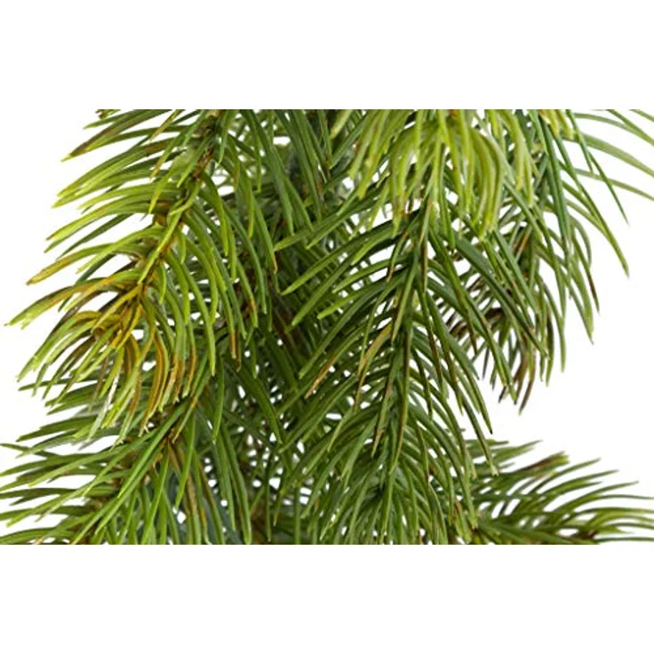 Botanic-Haus Künstliche Tannengirlande Oslo Tanne, 180 cm, Spritzguss Technik für festliche Dekoration – Bild 2