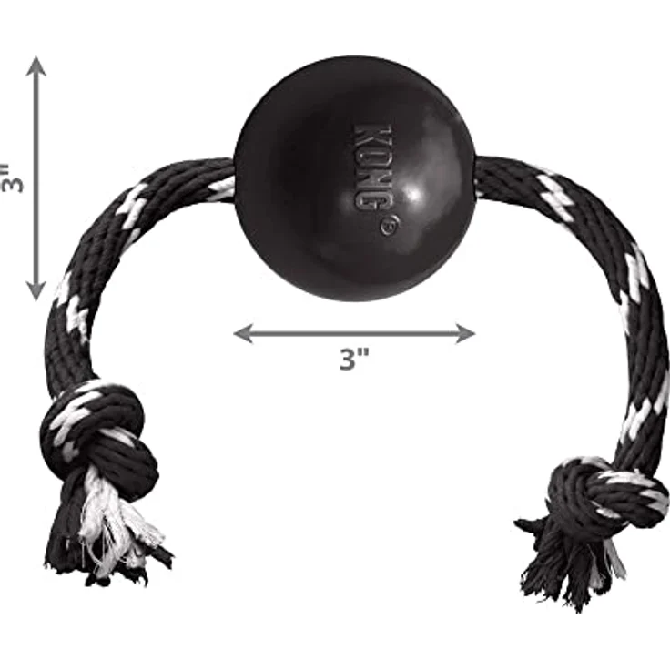 KONG Extreme Ball mit Seil Large – Bild 4